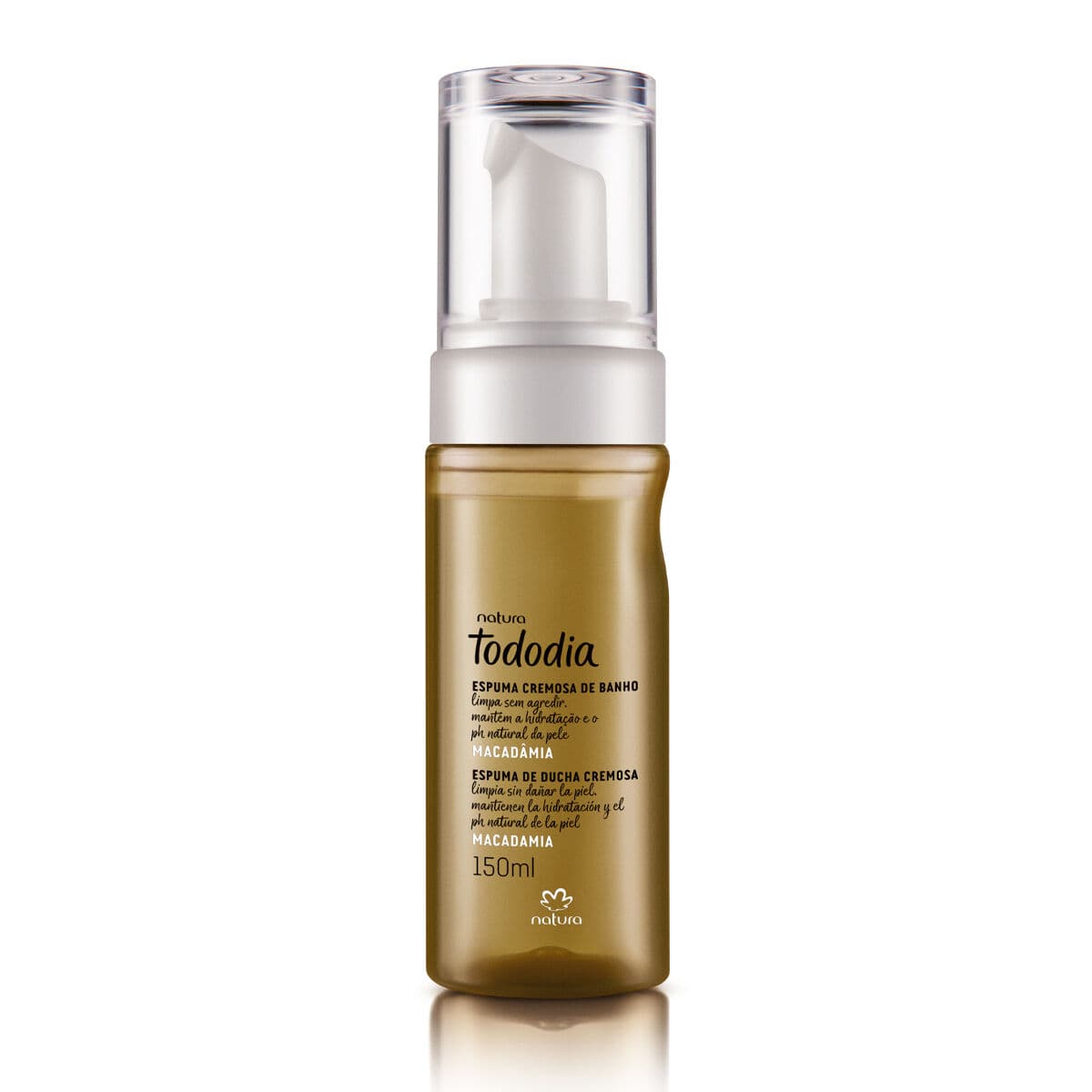 Espuma de Ducha Cremosa Macadâmia 150ml — foto 1