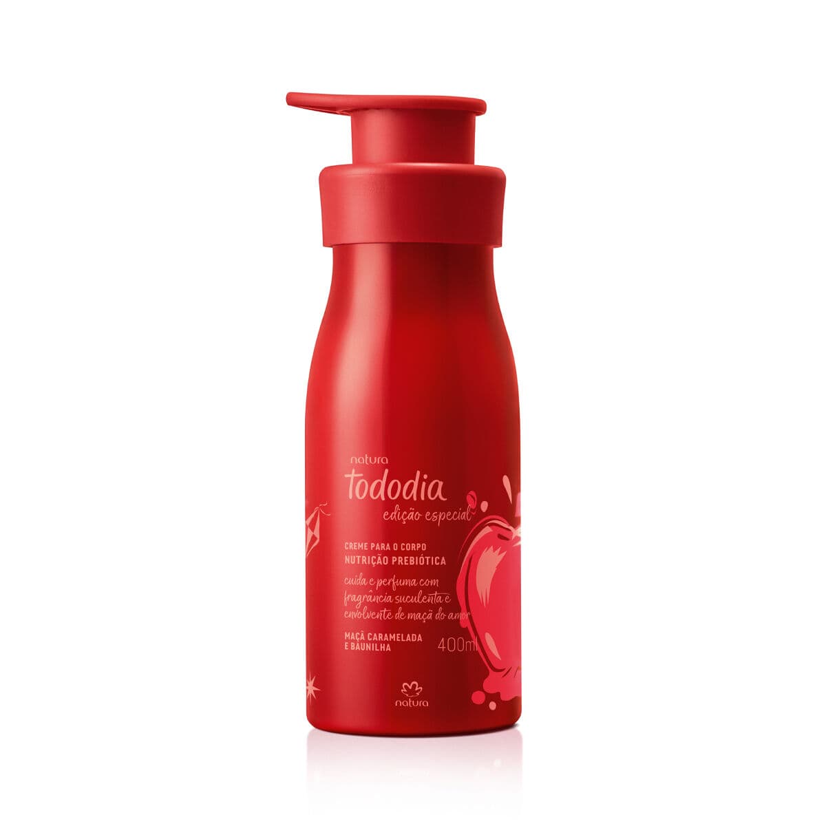 Creme Desodorante Nutritivo para o Corpo Tododia Maçã Caramelada e Baunilha · 400 ml — foto 1
