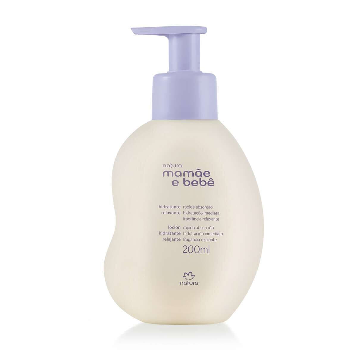 Mamãe e Bebê hidratante corporal relaxante 200ml — foto 1
