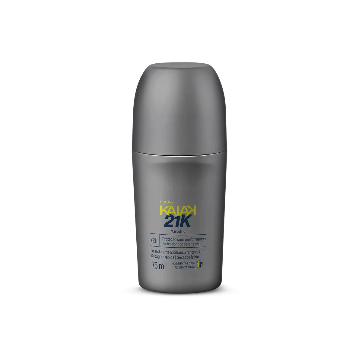Desodorante antitranspirante roll-on kaiak 21k masculino — foto 1