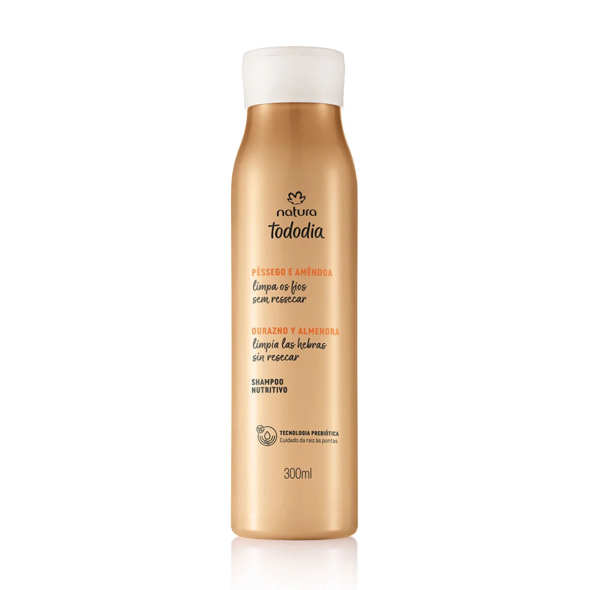 Shampoo Tododia Pêssego e Amêndoa 300ml — foto 1