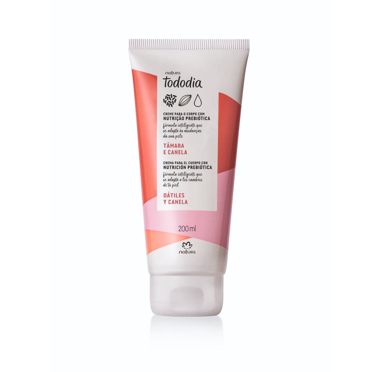 Creme Desodorante Nutritivo para o Corpo Tododia Tâmara e Canela · 200 ml — foto 1