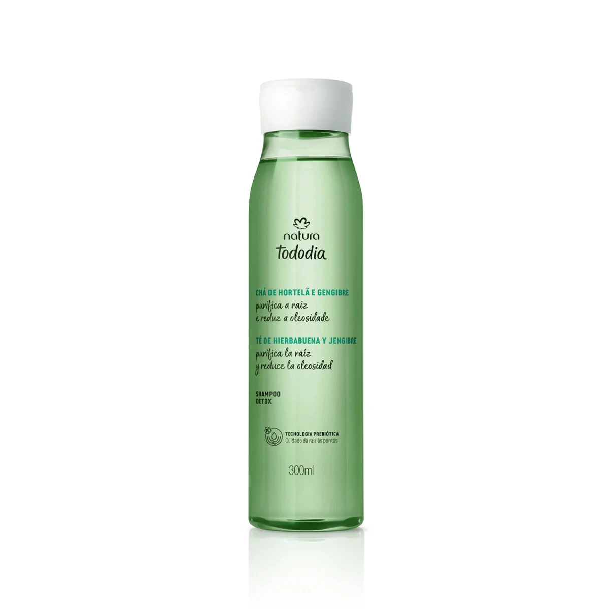 Shampoo Tododia Detox Chá de Hortelã e Gengibre 300ml — foto 1
