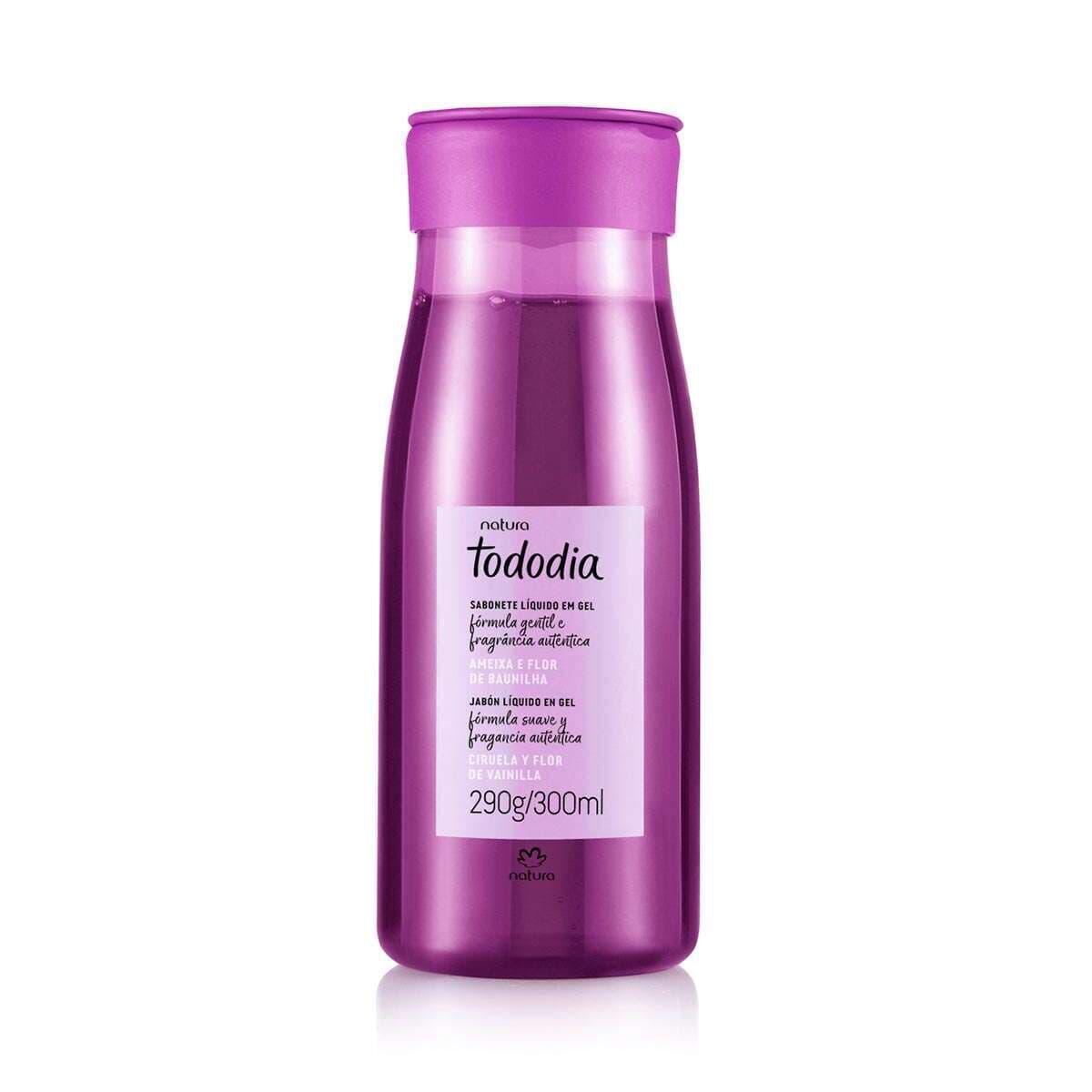 Sabonete Líquido em Gel Tododia Ameixa e Flor de Baunilha · 300 ml — foto 1