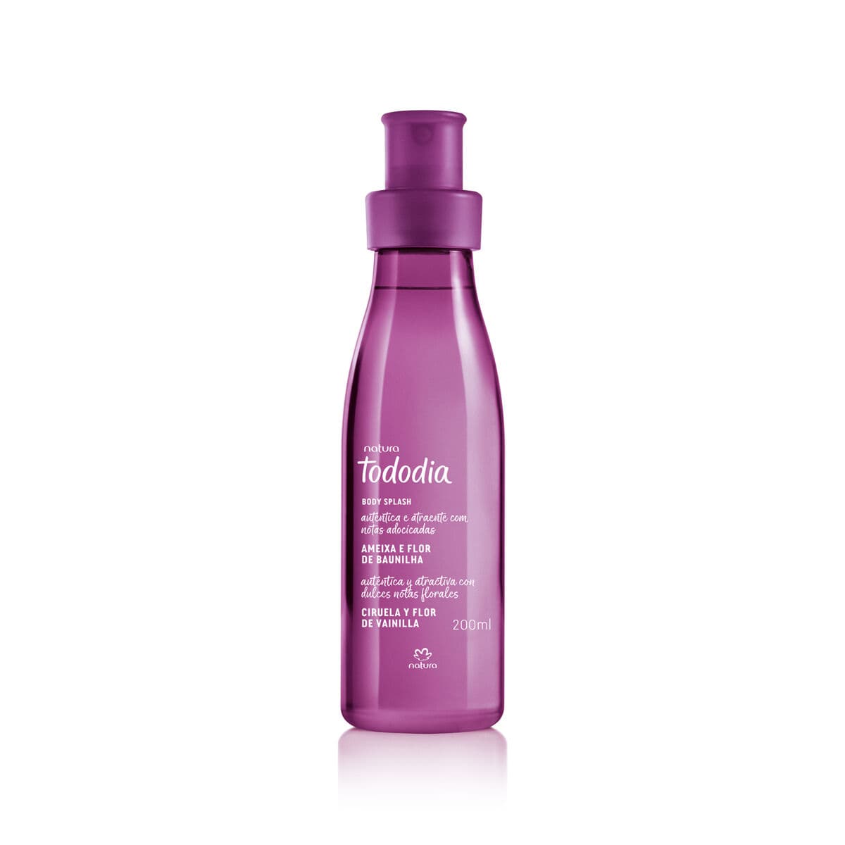 Body Splash Tododia Ameixa e Flor de Baunilha 200 ml — foto 1