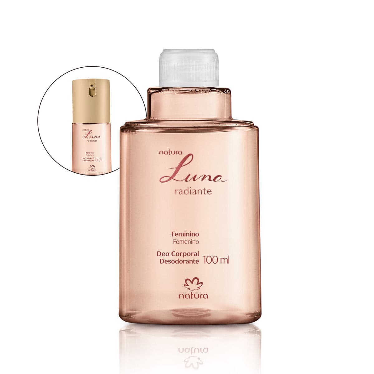 Refil Desodorante Corporal Feminino Luna Radiante 100 ml — foto 1