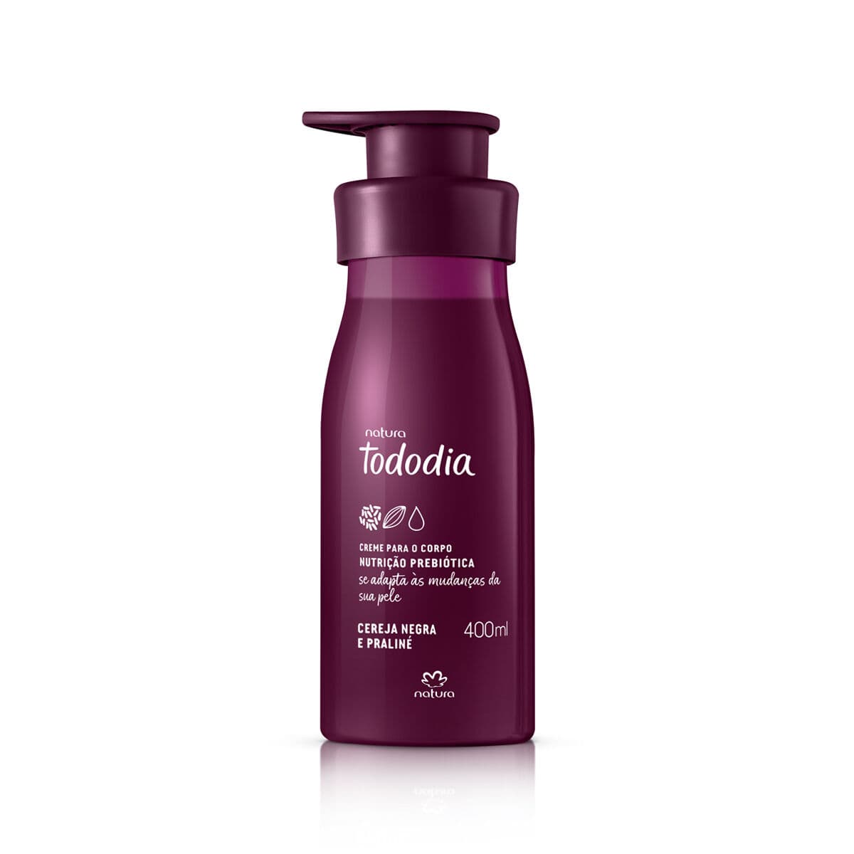 Hidratante Corporal Tododia Cereja Negra 400ml · 400 ml — foto 1