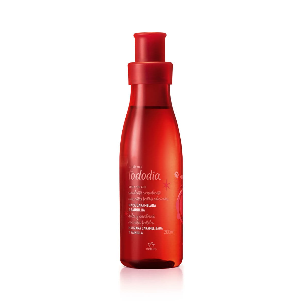 Body Splash Maçã Caramelada e Baunilha Tododia 200 ml — foto 1