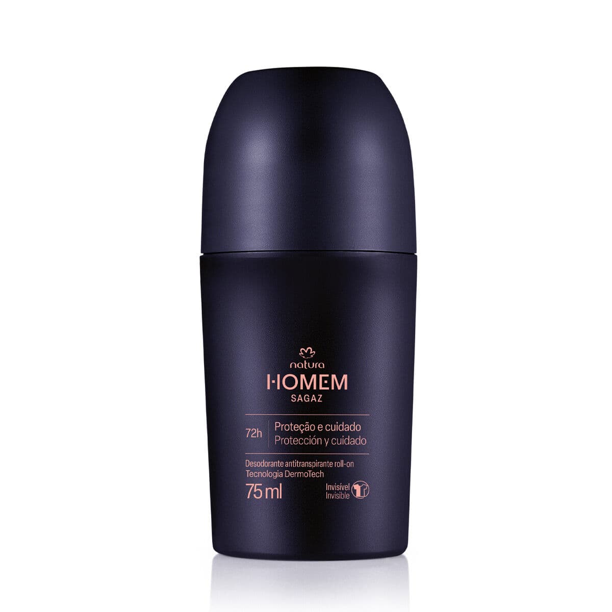Desodorante Antitranspirante Roll-On Natura Homem Sagaz · 75 ml — foto 1