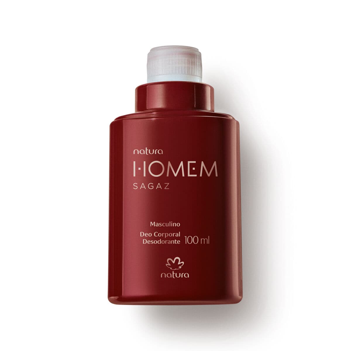 Refil Desodorante Corporal Masculino Natura Homem Sagaz 100ml · 100 ml — foto 1