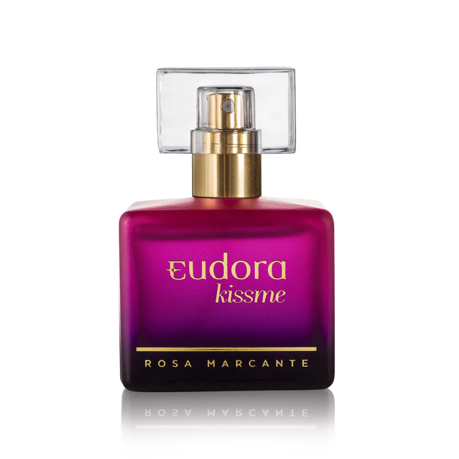 Colônia Desodorante Kiss Me Rosa Marcante 50Ml — foto 1